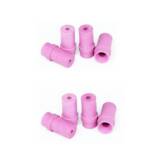 2 jeux de 4 Buses céramique roses pour Pistolet Sableuse Microbilleuse