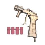 Pistolet sablage aérogommage Sableuse Aérogommeuse Microbilleuse Cabine de Sablage + 4 buses