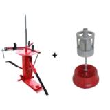 Démonte Pneu manuel Auto Moto jusqu&#039;à 21&#039;&#039; + Equilibreuse de Roue manuelle portable