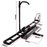 Porte-Moto Attelage Scooter avec Rampe de chargement 227kg