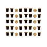 10 jeux de 4 Buses céramique noires pour Pistolet Sableuse : 3mm