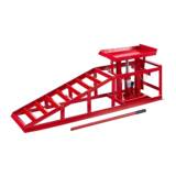 1 Rampe de Levage Hydraulique 2T Rampe d&#039;Accès Réglable chargement Véhicule 240-420mm