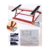 Mini Pont Elévateur Mobile Basculant pour Levage Auto 1500 kg