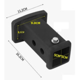 Adaptateur d&#039;Attelage de Remorque Récepteur de Tube carré 2&#039;&#039; 90-55mm
