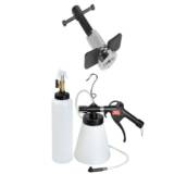 Kit Repousse Piston Etrier de Frein + Purgeur de Frein Pneumatique Purge Autonome avec Remplissage 700ml