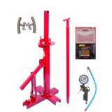 Démonte Pneu manuel Auto 13 à 21&quot; + 1 kit réparation Pneu + 1 Pistolet Gonfleur + 2 Protections Jante