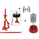 Démonte Pneu manuel Auto 13 à 21&#039;&#039; + Equilibreuse manuelle portable + 2 Protections Jante