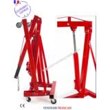 Chèvre d&#039;atelier grue de levage 2T + Palonnier Equilibreur de Charge 907kg