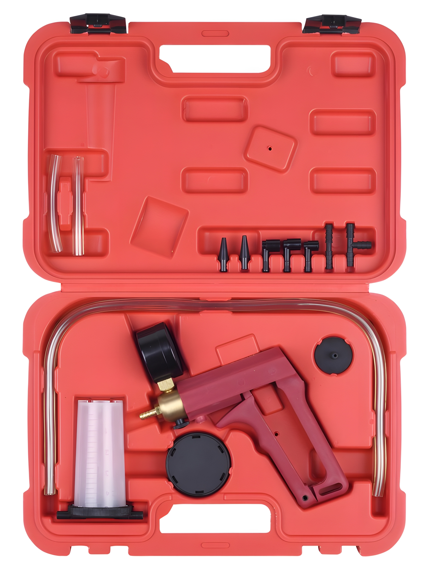 coffret pompe purge purgeur liquide de frein testeur de circuits à dépression