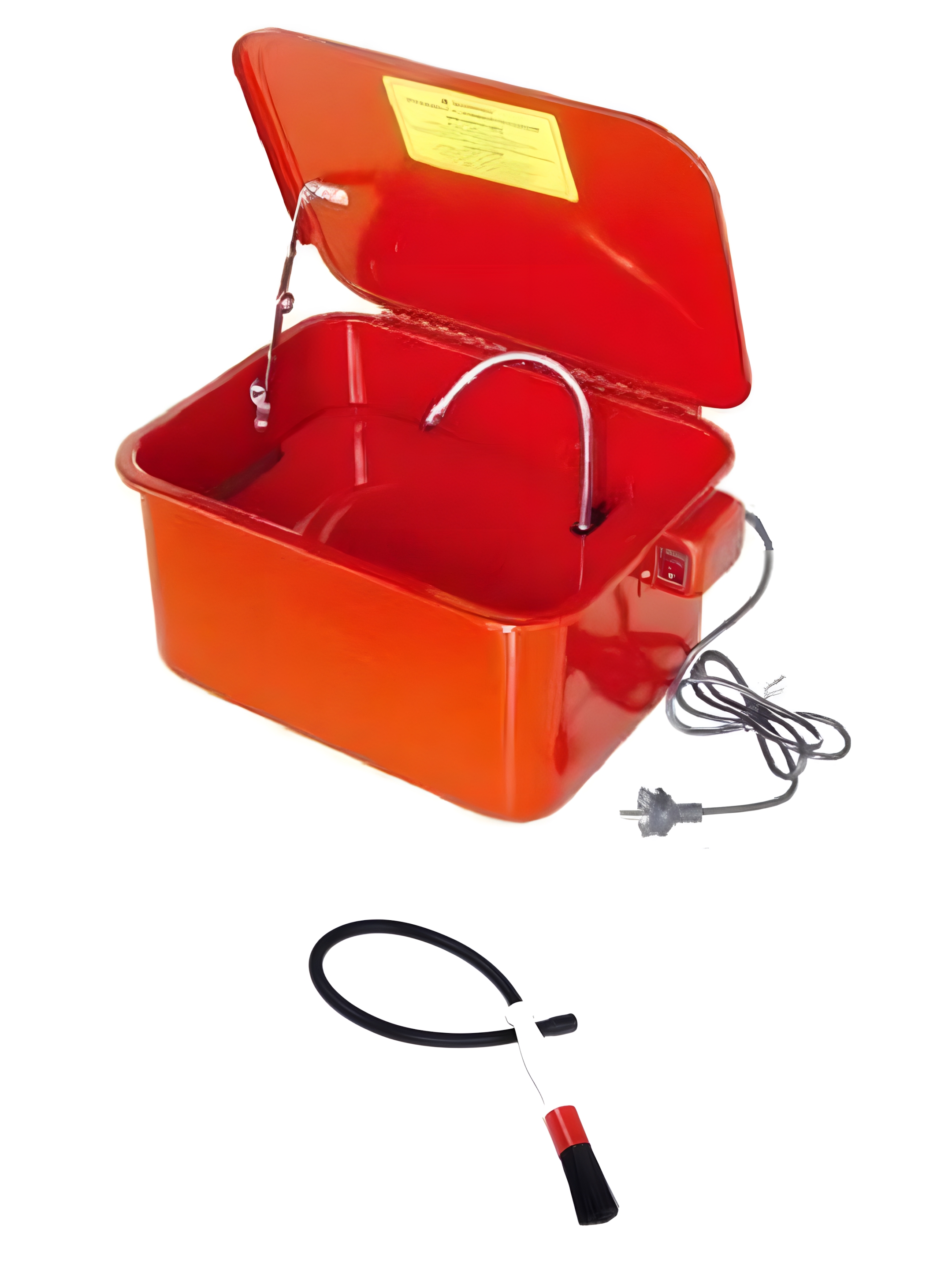 fontaine de nettoyage lavage 13,5l - 3,5 gal pieces mecaniques + pinceau brosse