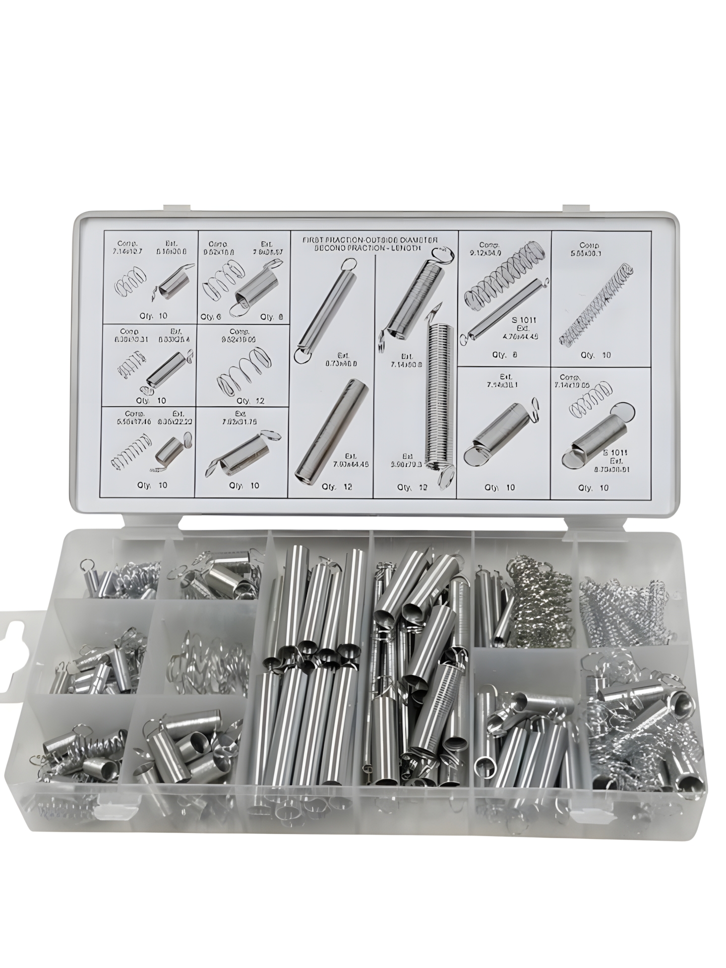 coffret 200 ressorts de traction et compression