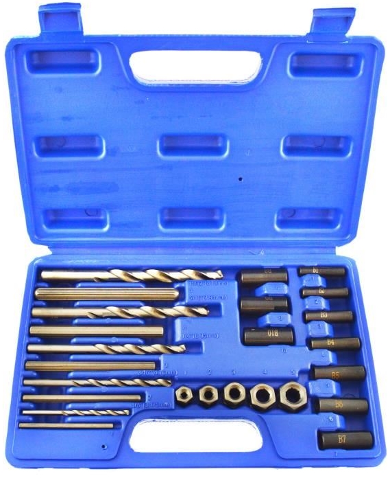 coffret extracteur de vis et goujons casses arrache boulons