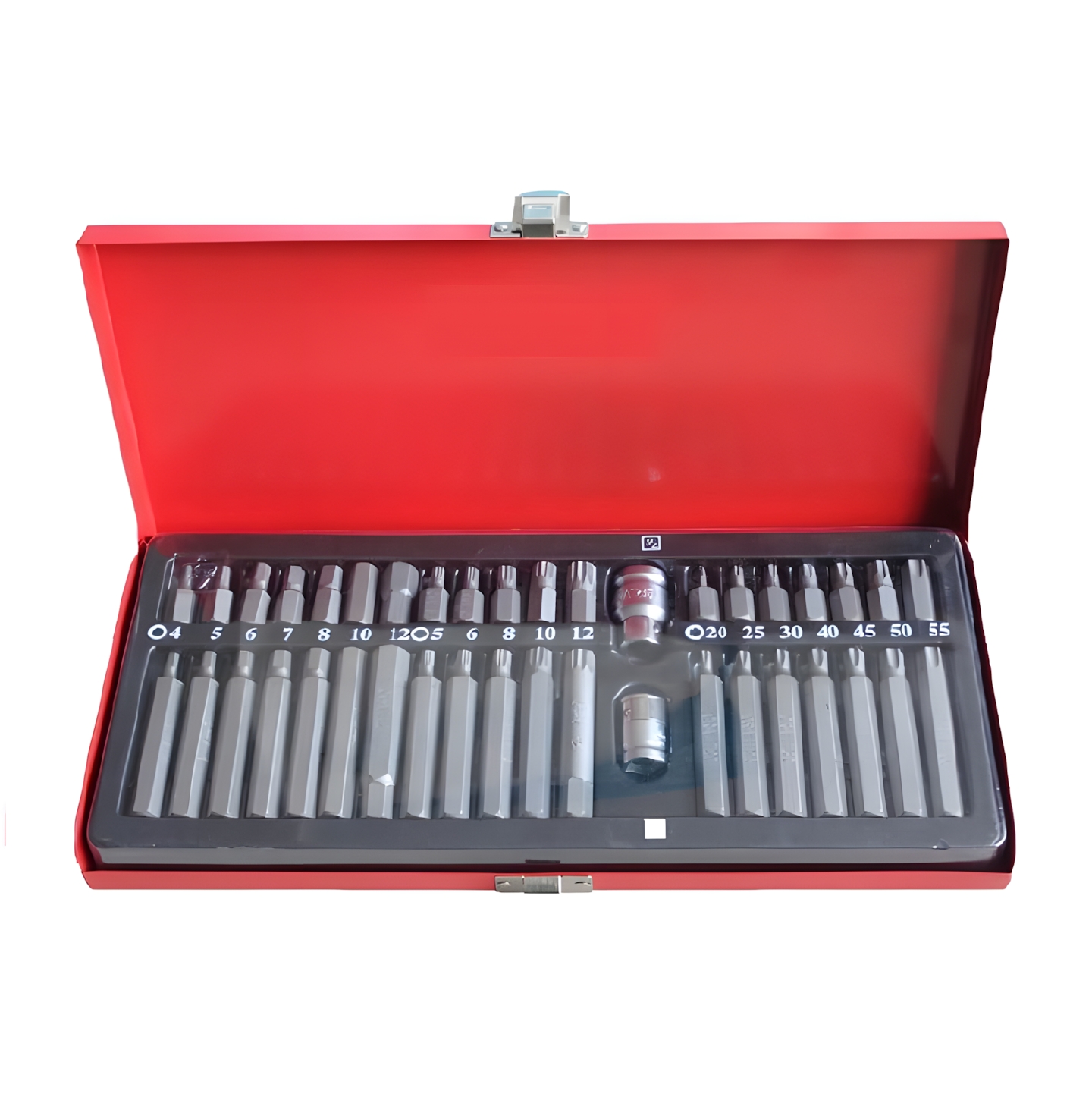 coffret 40 embouts mâles pour allen et torx chrome vanadium zxn