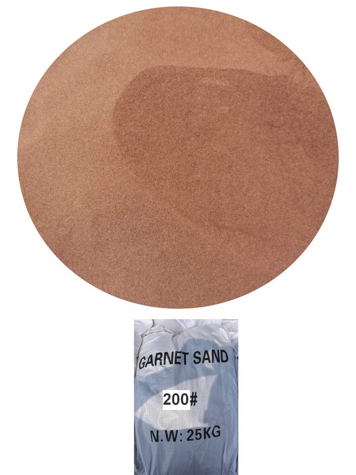sac 25 kg sable abrasif garnet mesh 200a+ pour sableuse sablage aerogommage