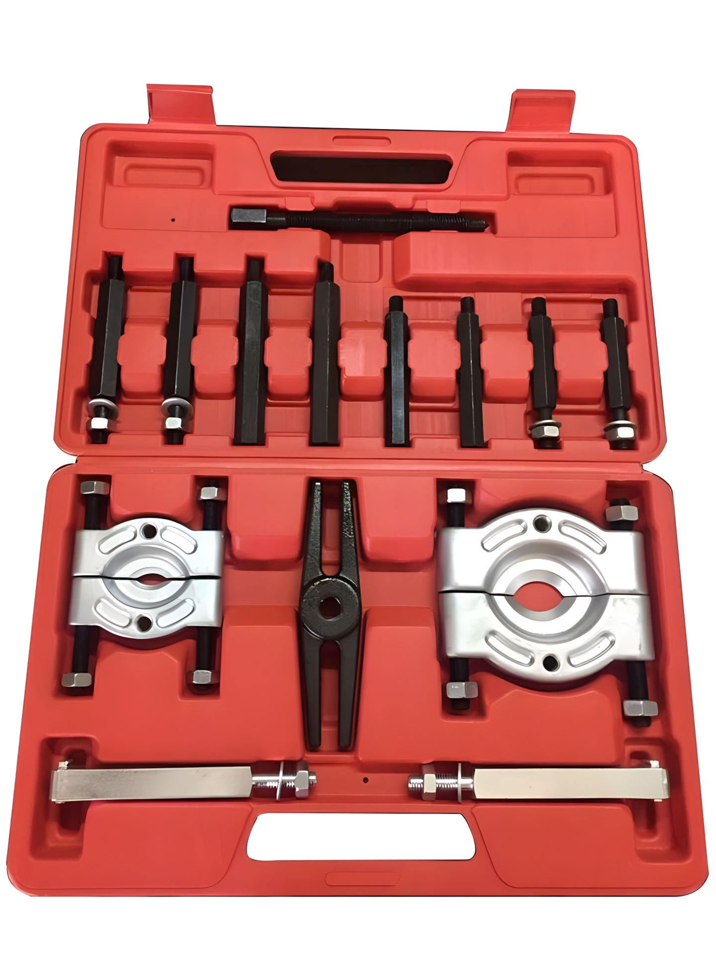 coffret arrache rotules - moyeux extracteur roulement / vilebrequin 14pcs