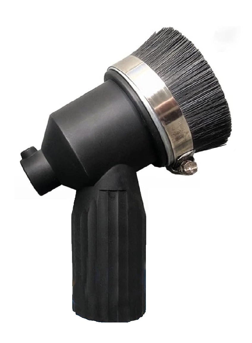 support + brosse pour pistolet sableuse aspirateur combinés