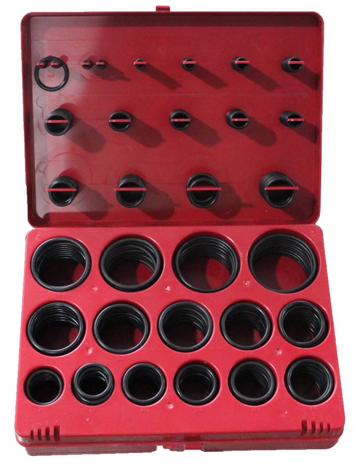 coffret assortiment 404 joints toriques 3-45 mm diamètre intérieur